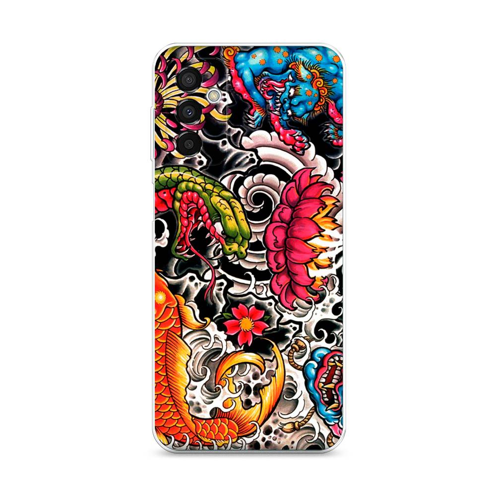 Чехол на Samsung Galaxy M23 5G "Японское искусство", Красный;оранжевый;голубой, 2105550-4
Чехол на Samsung Galaxy M23 5G "Японское искусство", Красный;оранжевый;голубой, 2105550-4