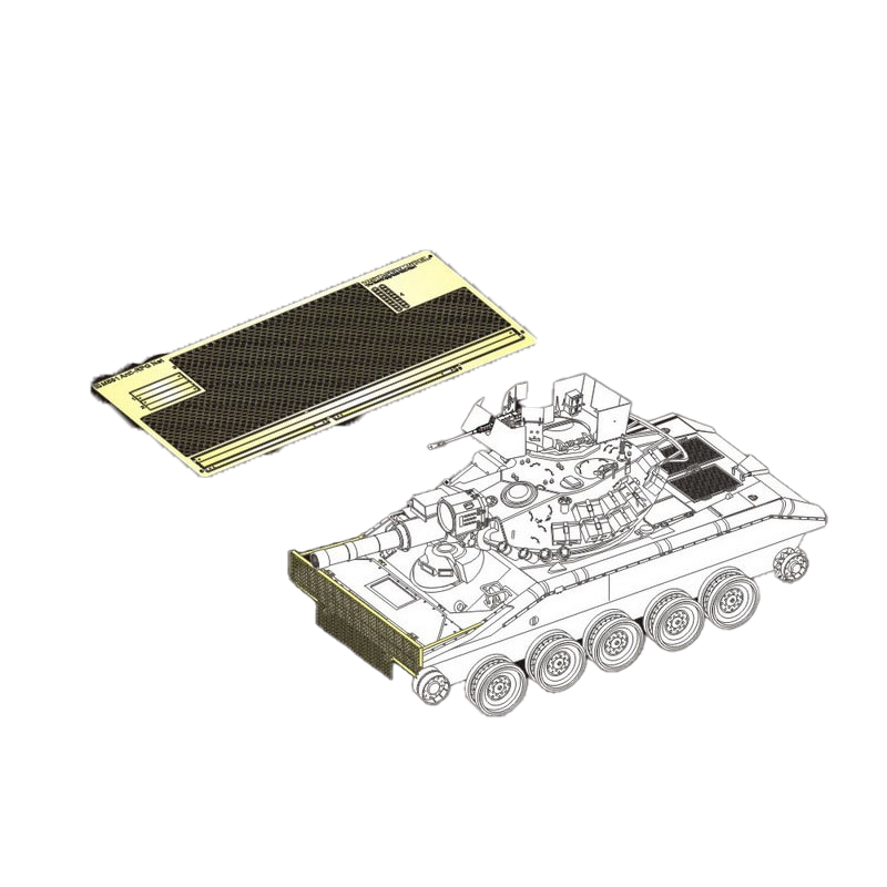 Фототравление Voyager Model 1/16 для Modern US M551 Sheridan Airborne Tank Anti RP PE16034, Однотонный
Фототравление Voyager Model 1/16 для Modern US M551 Sheridan Airborne Tank Anti RP PE16034, Однотонный