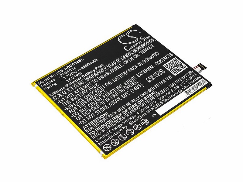 Аккумулятор для Amazon Kindle Fire HD 8 2017 года (58-000219), 26S1014, 58-00018158-000219, MC-31A0B8
Аккумулятор для Amazon Kindle Fire HD 8 2017 года (58-000219), 26S1014, 58-00018158-000219, MC-31A0B8
