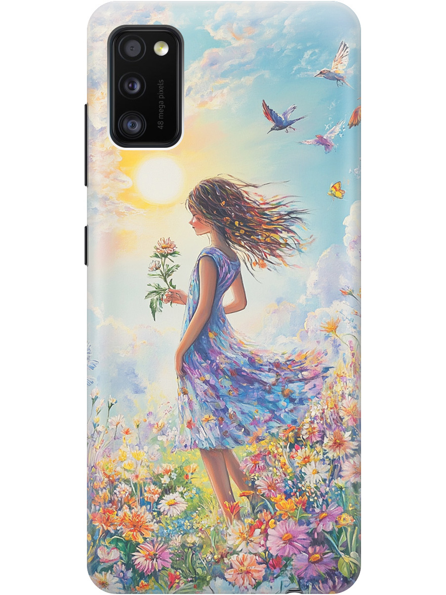 Силиконовый чехол на Samsung Galaxy A41 с принтом "Девочка в поле цветов", Прозрачный;зеленый;розовый;синий;желтый, 722821023
Силиконовый чехол на Samsung Galaxy A41 с принтом "Девочка в поле цветов", Прозрачный;зеленый;розовый;синий;желтый, 722821023