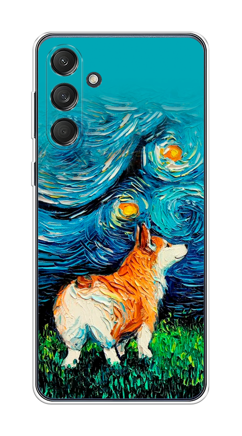 Чехол на Samsung Galaxy M55 "Корги звёздная ночь", Коричневый;белый;зеленый, 2109650-1
Чехол на Samsung Galaxy M55 "Корги звёздная ночь", Коричневый;белый;зеленый, 2109650-1