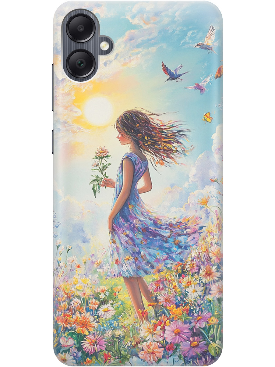 Силиконовый чехол на Samsung Galaxy A05 с принтом "Девочка в поле цветов", Прозрачный;зеленый;розовый;синий;желтый, 776582623
Силиконовый чехол на Samsung Galaxy A05 с принтом "Девочка в поле цветов", Прозрачный;зеленый;розовый;синий;желтый, 776582623