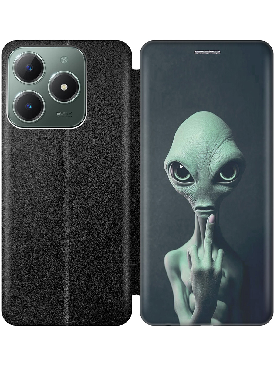 Чехол-книжка на Realme C61 / C63 с принтом "Инопланетянин" черный, Черный;зеленый;синий, 785979613
Чехол-книжка на Realme C61 / C63 с принтом "Инопланетянин" черный, Черный;зеленый;синий, 785979613
