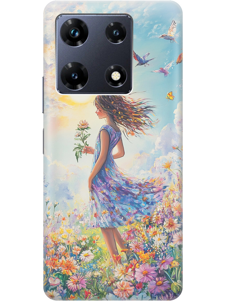Силиконовый чехол на Infinix Note 30 Pro с принтом "Девочка в поле цветов", Прозрачный;зеленый;розовый;синий;желтый, 773942823
Силиконовый чехол на Infinix Note 30 Pro с принтом "Девочка в поле цветов", Прозрачный;зеленый;розовый;синий;желтый, 773942823