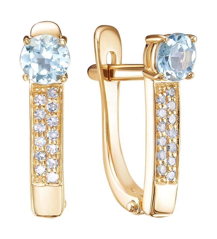 Серьги из красного золота с бриллиантом Vesna jewelry 21524-150-262-00, 21524-150-262-00
Серьги из красного золота с бриллиантом Vesna jewelry 21524-150-262-00, 21524-150-262-00