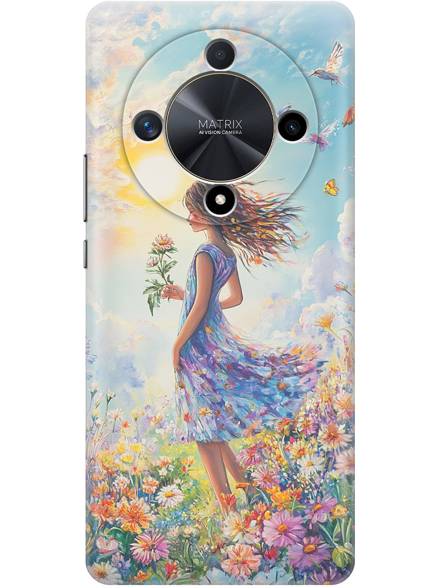 Силиконовый чехол на Honor X9b / X50 с принтом "Девочка в поле цветов", Прозрачный;зеленый;розовый;синий;желтый, 781974323
Силиконовый чехол на Honor X9b / X50 с принтом "Девочка в поле цветов", Прозрачный;зеленый;розовый;синий;желтый, 781974323