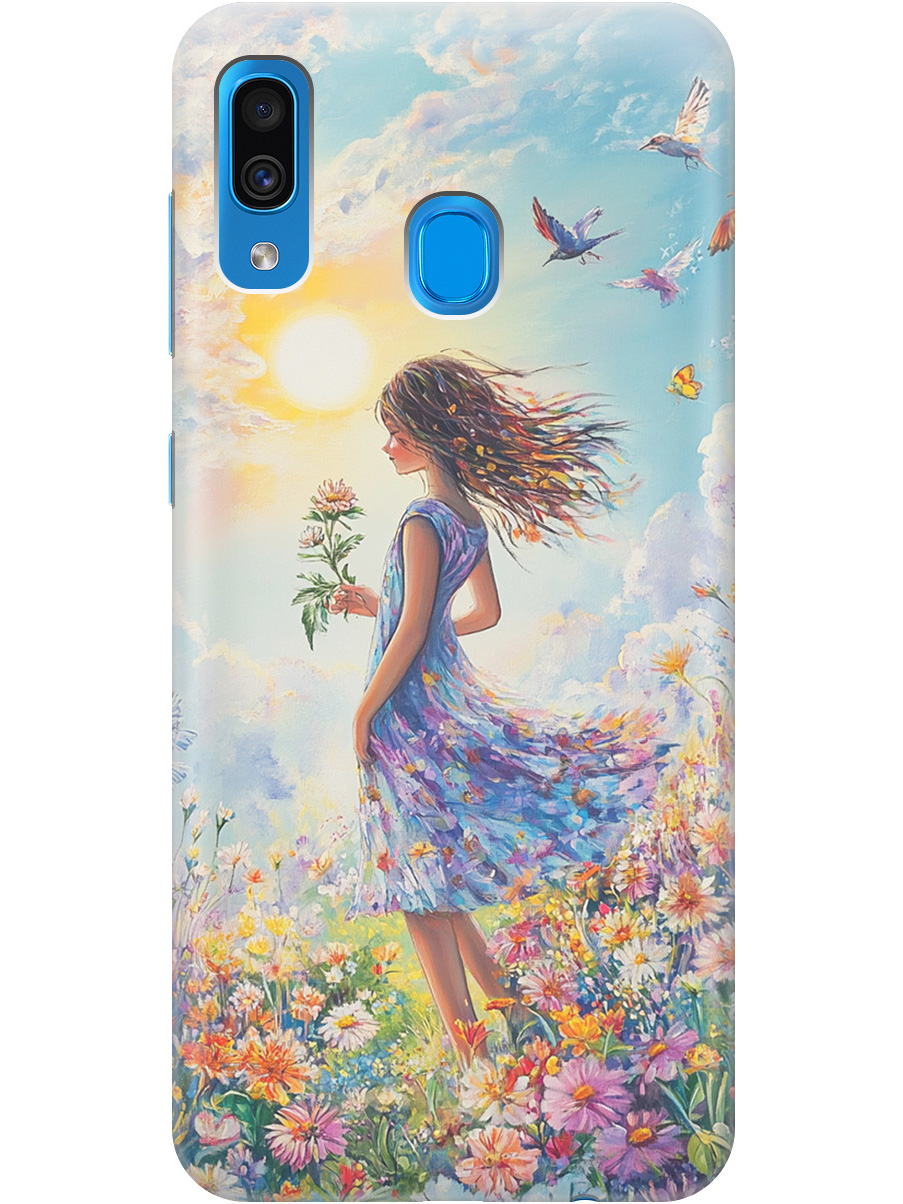 Силиконовый чехол на Samsung Galaxy A20 / A30 с принтом "Девочка в поле цветов", Прозрачный;зеленый;розовый;синий;желтый, 720772123
Силиконовый чехол на Samsung Galaxy A20 / A30 с принтом "Девочка в поле цветов", Прозрачный;зеленый;розовый;синий;желтый, 720772123