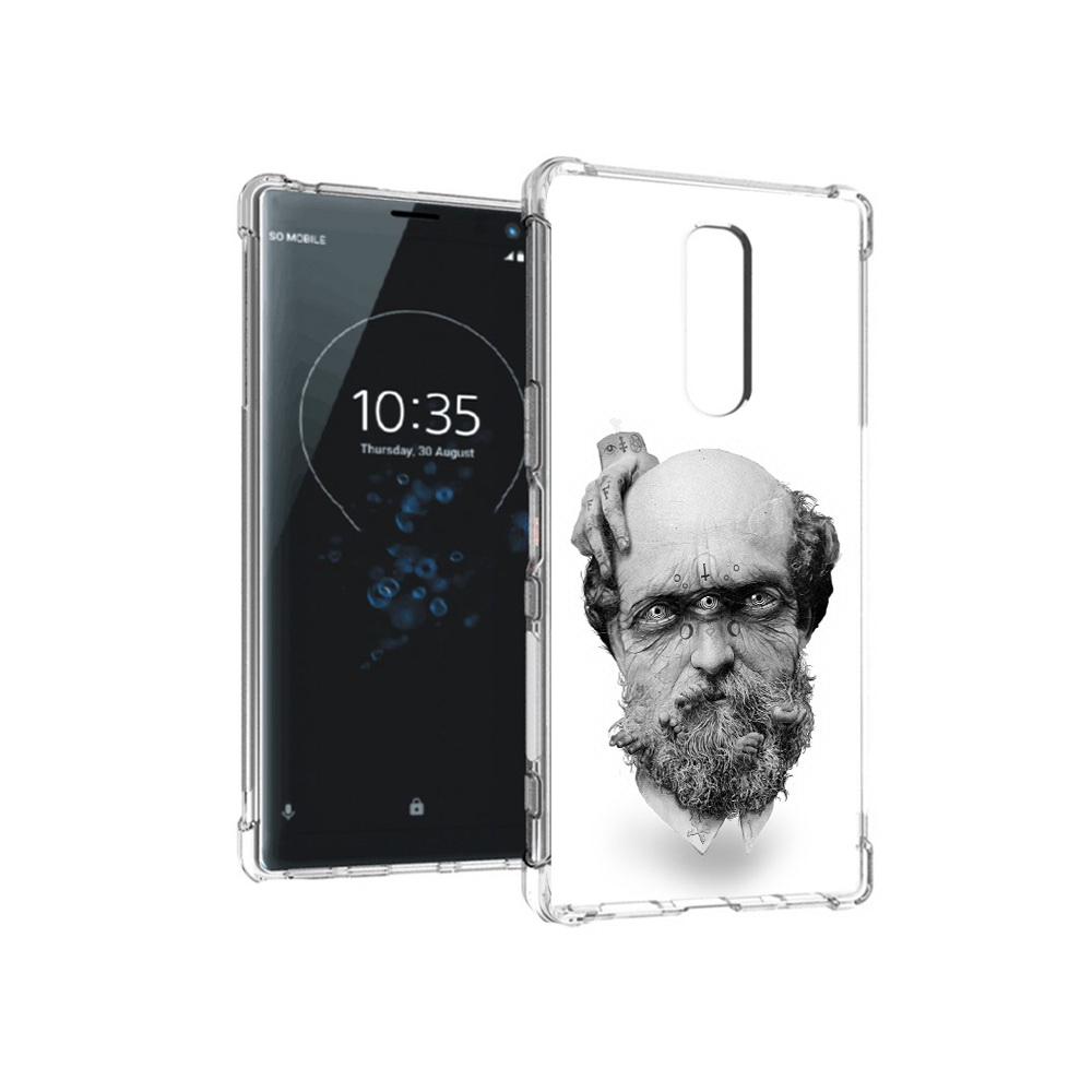 Чехол MyPads Tocco для Sony Xperia 1 страшный бородатый мужчина абстракция, Прозрачный, Tocco
Чехол MyPads Tocco для Sony Xperia 1 страшный бородатый мужчина абстракция, Прозрачный, Tocco