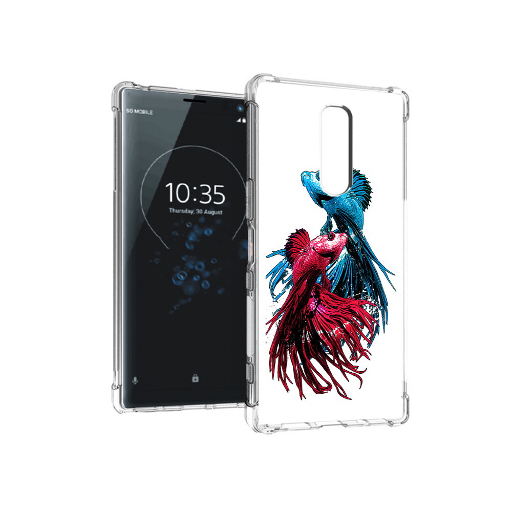 Чехол MyPads Tocco для Sony Xperia 1 рыбы петушки (PT141276.244.592), Прозрачный, Tocco
Чехол MyPads Tocco для Sony Xperia 1 рыбы петушки (PT141276.244.592), Прозрачный, Tocco