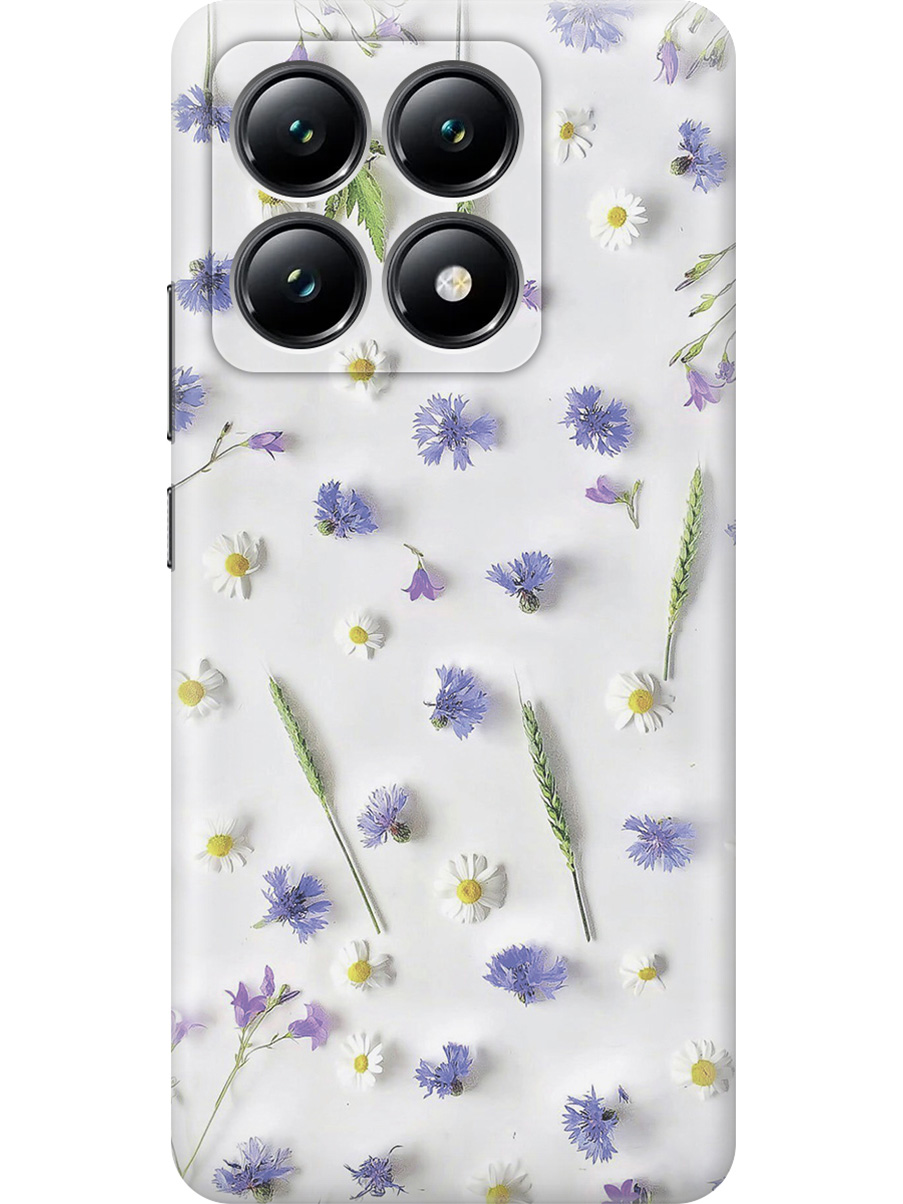 Силиконовый чехол на Xiaomi 14T с принтом "Ромашки и колоски", Прозрачный;белый;зеленый;фиолетовый, 785978422
Силиконовый чехол на Xiaomi 14T с принтом "Ромашки и колоски", Прозрачный;белый;зеленый;фиолетовый, 785978422