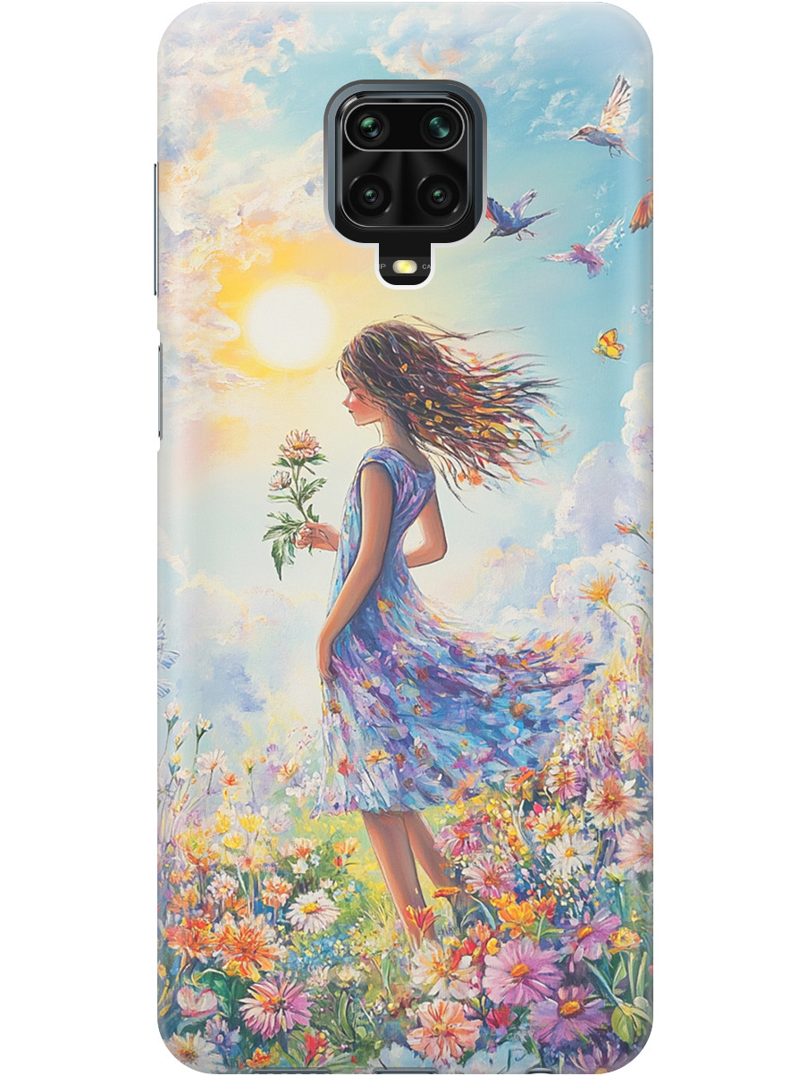 Силиконовый чехол на Xiaomi Redmi Note 9s / Note 9 Pro с принтом "Девочка в поле цветов", Прозрачный;зеленый;розовый;синий;желтый, 722942123
Силиконовый чехол на Xiaomi Redmi Note 9s / Note 9 Pro с принтом "Девочка в поле цветов", Прозрачный;зеленый;розовый;синий;желтый, 722942123