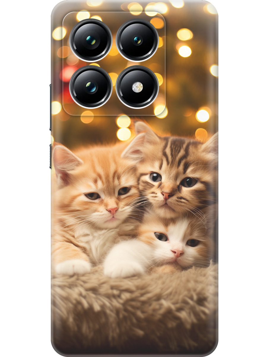 Силиконовый чехол на Xiaomi 14T Pro с принтом "Котята и Новый Год", Прозрачный;бежевый;желтый, 785979011
Силиконовый чехол на Xiaomi 14T Pro с принтом "Котята и Новый Год", Прозрачный;бежевый;желтый, 785979011