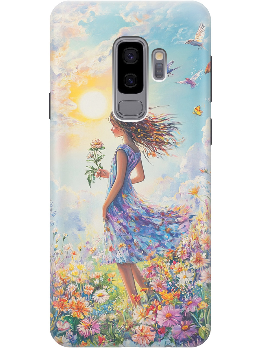 Силиконовый чехол на Samsung Galaxy S9+ с принтом "Девочка в поле цветов", Прозрачный;зеленый;розовый;синий;желтый, 717439323
Силиконовый чехол на Samsung Galaxy S9+ с принтом "Девочка в поле цветов", Прозрачный;зеленый;розовый;синий;желтый, 717439323