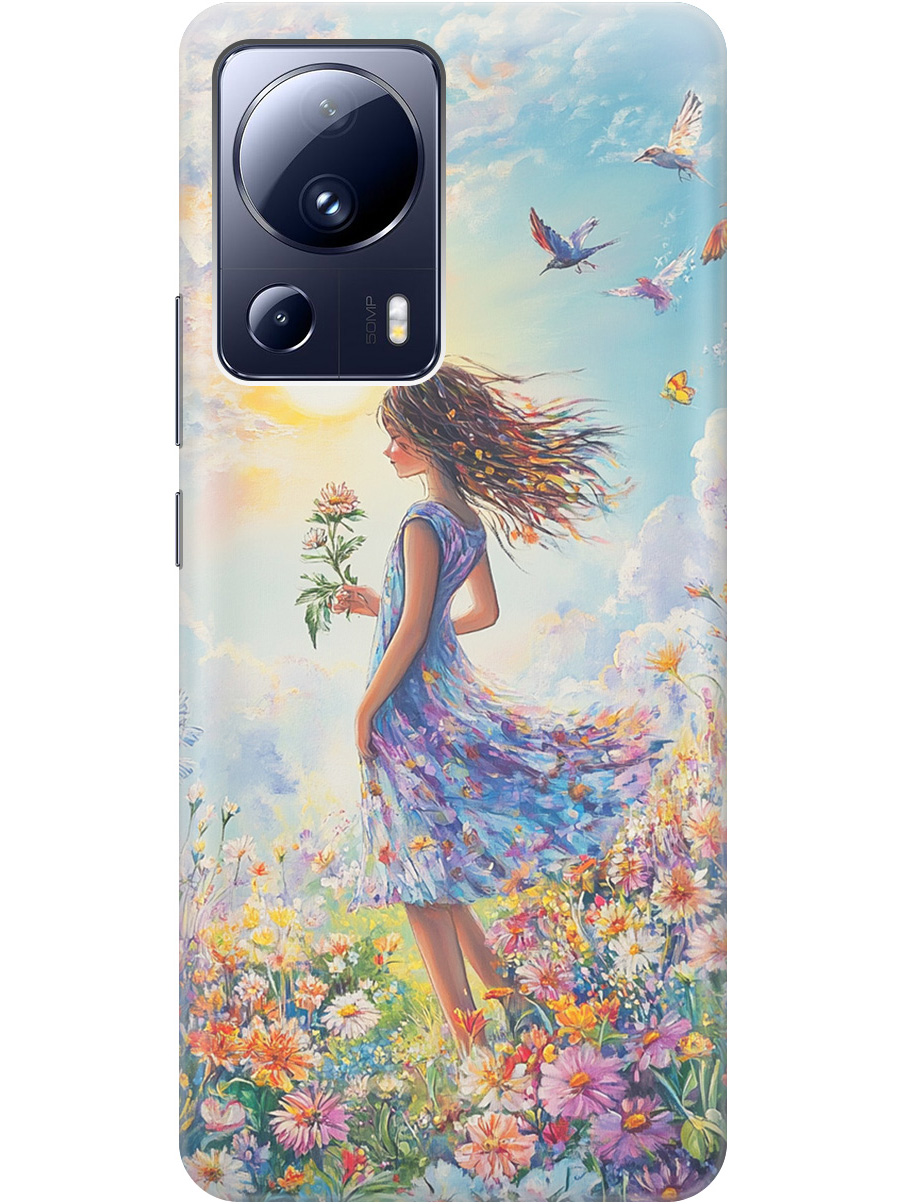 Силиконовый чехол на Xiaomi 13 Lite с принтом "Девочка в поле цветов", Прозрачный;зеленый;розовый;синий;желтый, 768741223
Силиконовый чехол на Xiaomi 13 Lite с принтом "Девочка в поле цветов", Прозрачный;зеленый;розовый;синий;желтый, 768741223