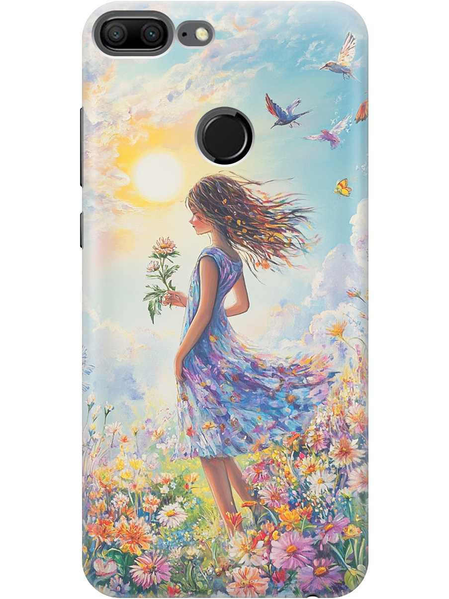 Силиконовый чехол на Honor 9 Lite с принтом "Девочка в поле цветов", Прозрачный;зеленый;розовый;синий;желтый, 717568423
Силиконовый чехол на Honor 9 Lite с принтом "Девочка в поле цветов", Прозрачный;зеленый;розовый;синий;желтый, 717568423