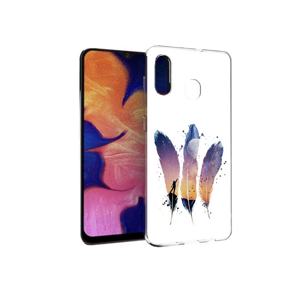 Чехол MyPads Tocco для Samsung Galaxy A30 небесные перья (PT126700.499.519), Прозрачный, Tocco
Чехол MyPads Tocco для Samsung Galaxy A30 небесные перья (PT126700.499.519), Прозрачный, Tocco