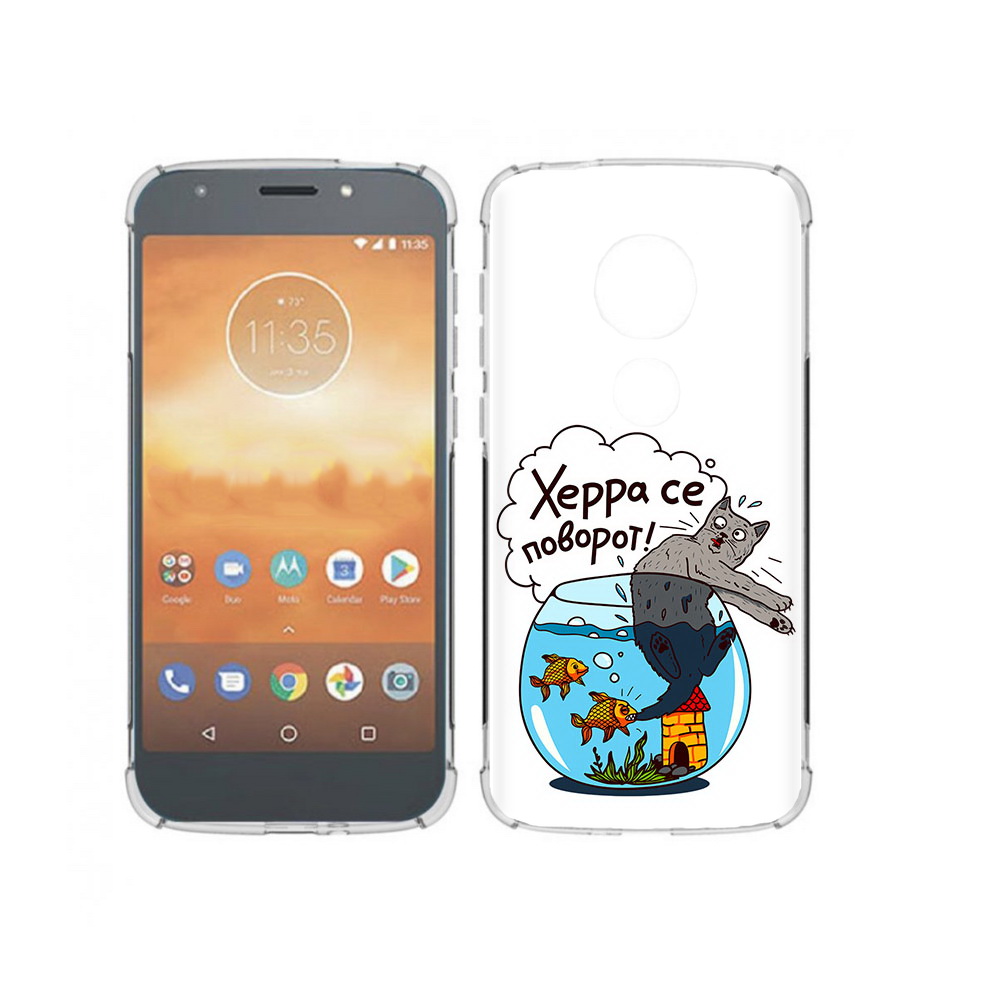 Чехол MyPads Tocco для Motorola Moto E5 Play Рыбы с котом (PT227065.372.149), Прозрачный, Tocco
Чехол MyPads Tocco для Motorola Moto E5 Play Рыбы с котом (PT227065.372.149), Прозрачный, Tocco