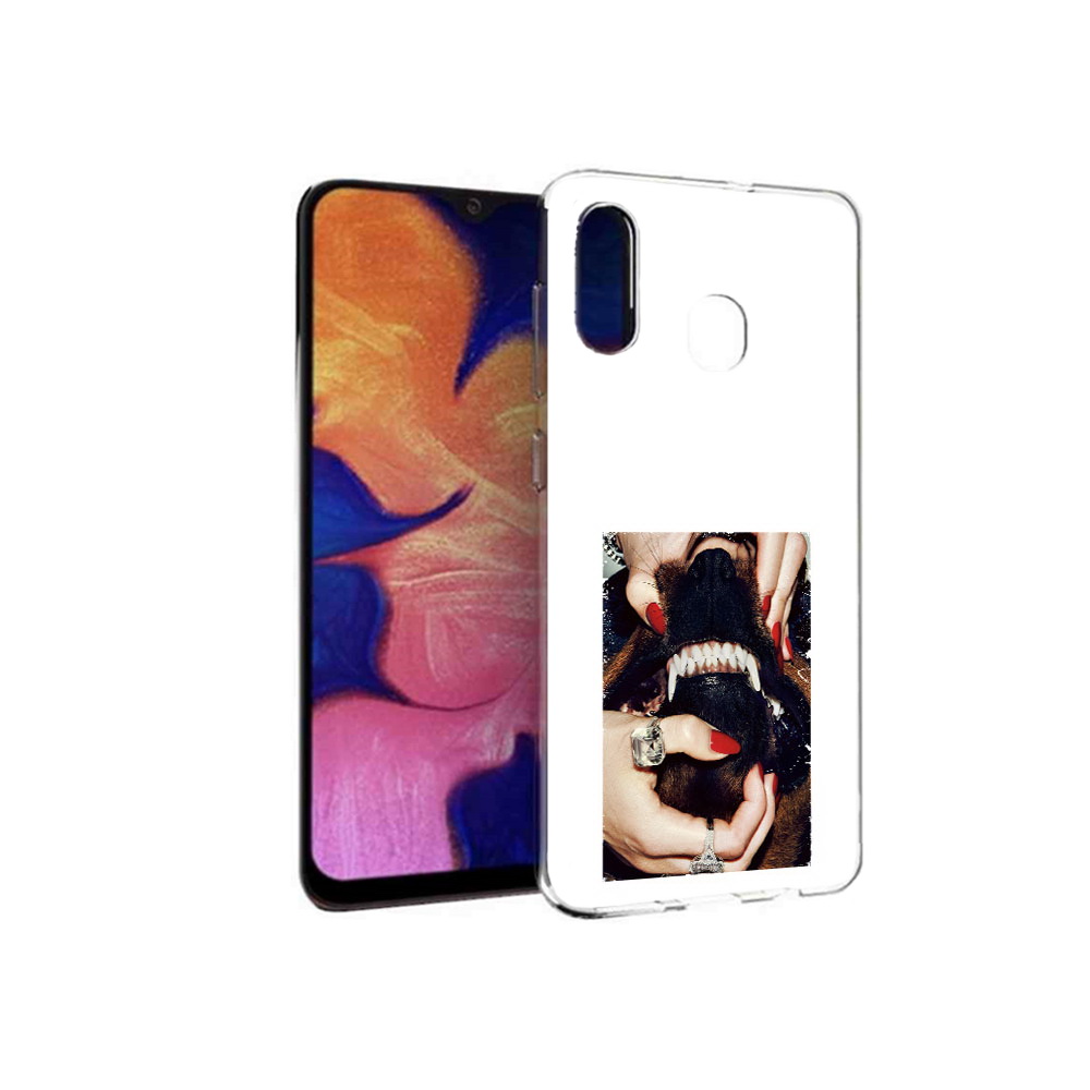 Чехол MyPads Tocco для Samsung Galaxy A30 маникюр (PT126700.499.457), Прозрачный, Tocco 
Чехол MyPads Tocco для Samsung Galaxy A30 маникюр (PT126700.499.457), Прозрачный, Tocco