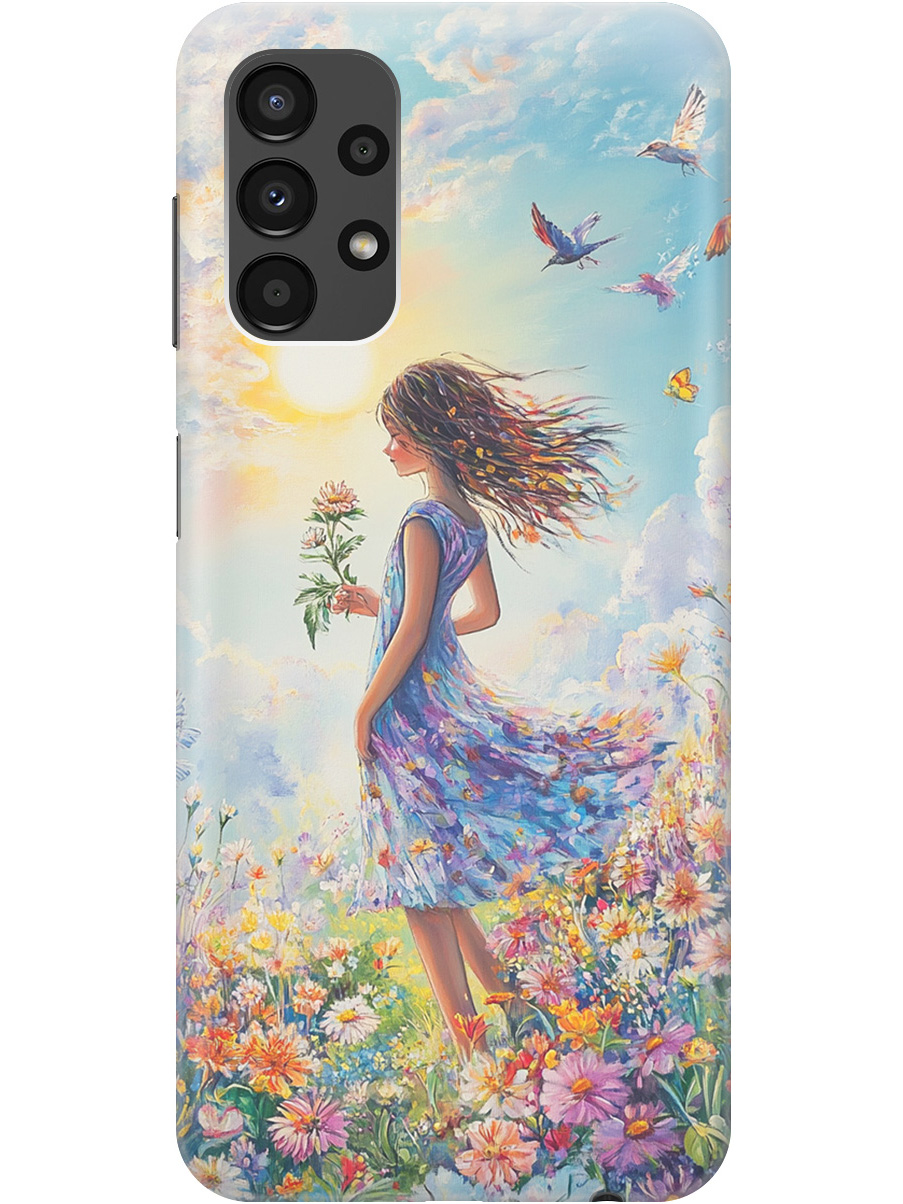 Силиконовый чехол на Samsung Galaxy A13 4G с принтом "Девочка в поле цветов", Прозрачный;зеленый;розовый;синий;желтый, 740132723
Силиконовый чехол на Samsung Galaxy A13 4G с принтом "Девочка в поле цветов", Прозрачный;зеленый;розовый;синий;желтый, 740132723