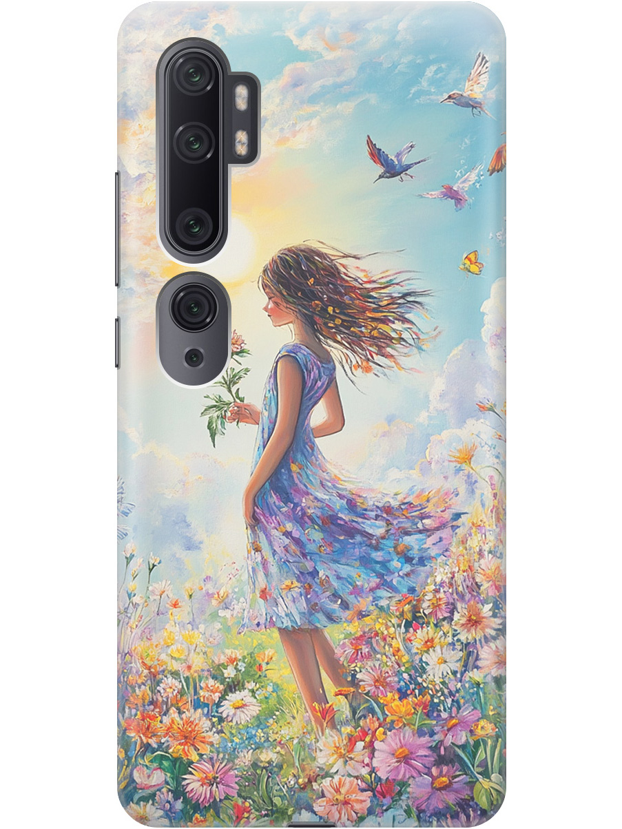 Силиконовый чехол на Xiaomi Mi Note 10 / Note 10 Pro с принтом "Девочка в поле цветов", Прозрачный;зеленый;розовый;синий;желтый, 722362023
Силиконовый чехол на Xiaomi Mi Note 10 / Note 10 Pro с принтом "Девочка в поле цветов", Прозрачный;зеленый;розовый;синий;желтый, 722362023