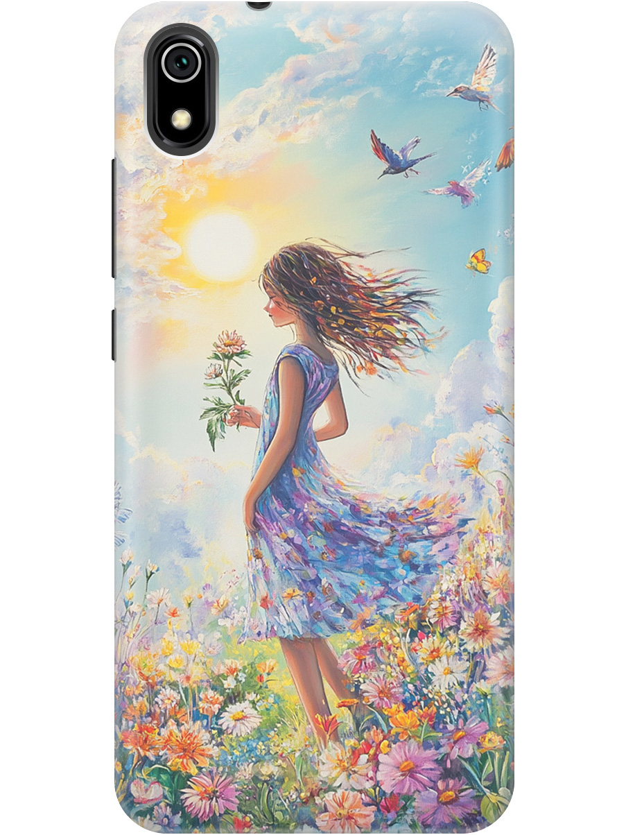 Силиконовый чехол на Xiaomi Redmi 7A с принтом "Девочка в поле цветов", Прозрачный;зеленый;розовый;синий;желтый, 721424823
Силиконовый чехол на Xiaomi Redmi 7A с принтом "Девочка в поле цветов", Прозрачный;зеленый;розовый;синий;желтый, 721424823