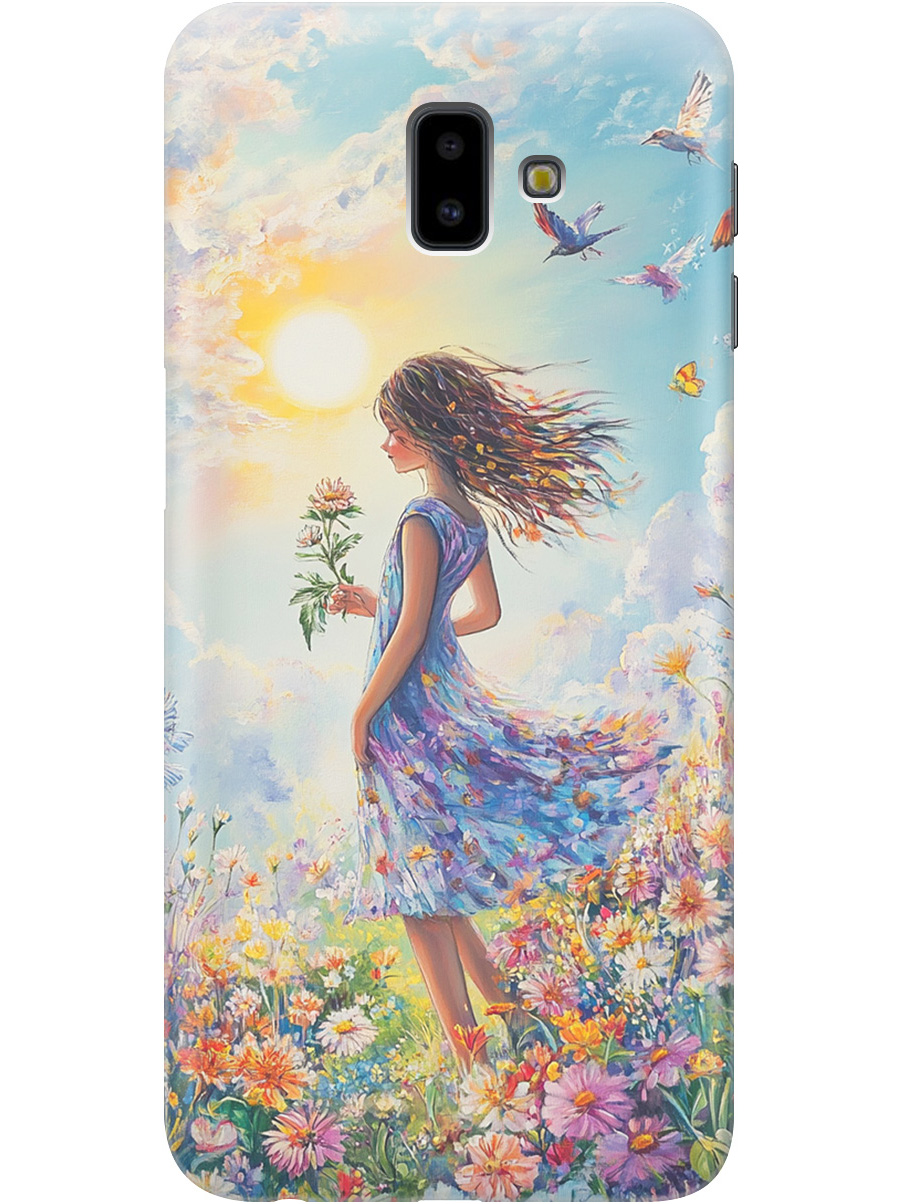 Силиконовый чехол на Samsung Galaxy J6+ (2018) с принтом "Девочка в поле цветов", Прозрачный;зеленый;розовый;синий;желтый, 719355823
Силиконовый чехол на Samsung Galaxy J6+ (2018) с принтом "Девочка в поле цветов", Прозрачный;зеленый;розовый;синий;желтый, 719355823