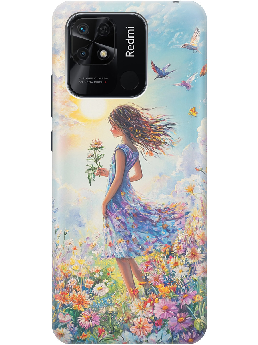 Силиконовый чехол на Xiaomi Redmi 10C с принтом "Девочка в поле цветов", Прозрачный;зеленый;розовый;синий;желтый, 736538723
Силиконовый чехол на Xiaomi Redmi 10C с принтом "Девочка в поле цветов", Прозрачный;зеленый;розовый;синий;желтый, 736538723