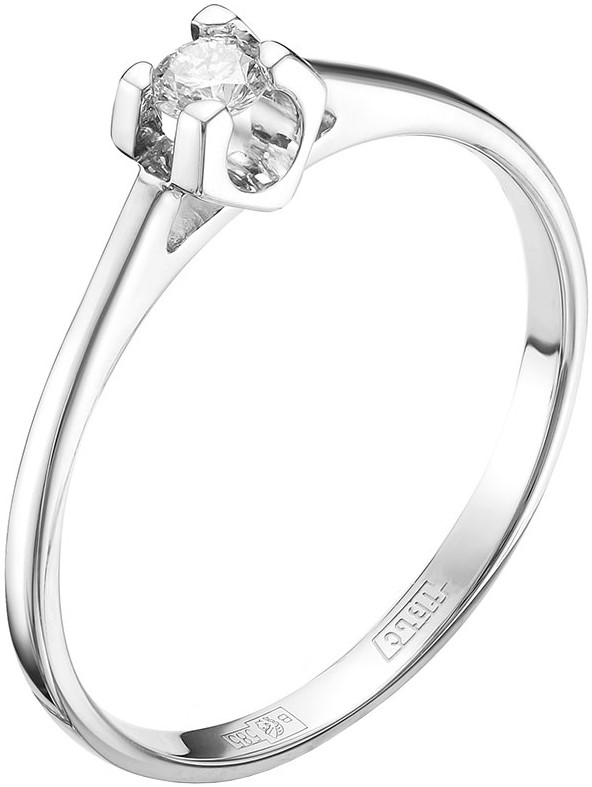 Кольцо из белого золота с бриллиантом р. 17 Vesna jewelry 1187-251-00-00, 1187-251-00-00
Кольцо из белого золота с бриллиантом р. 17 Vesna jewelry 1187-251-00-00, 1187-251-00-00