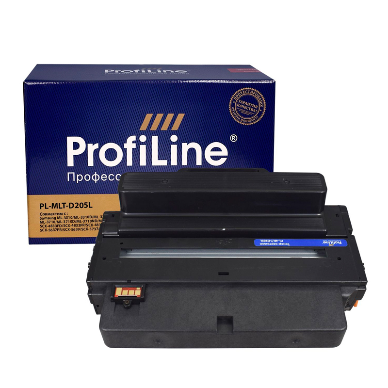 Картридж для лазерного принтера Profiline PL-MLT-D205L (PL-MLT-D205L) черный, совместимый, PL-MLT-D205L
Картридж для лазерного принтера Profiline PL-MLT-D205L (PL-MLT-D205L) черный, совместимый, PL-MLT-D205L