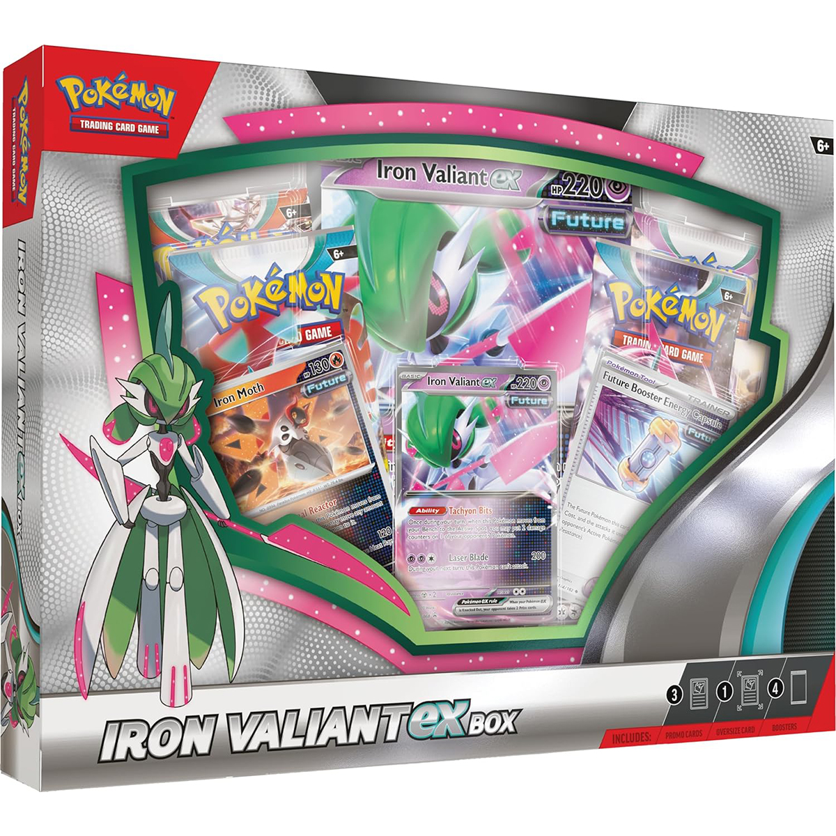 Настольная игра Nintendo Pokemon TCG EX Box Iron Valiant Покемон Scarlet&Violet английский, TCG
Настольная игра Nintendo Pokemon TCG EX Box Iron Valiant Покемон Scarlet&Violet английский, TCG