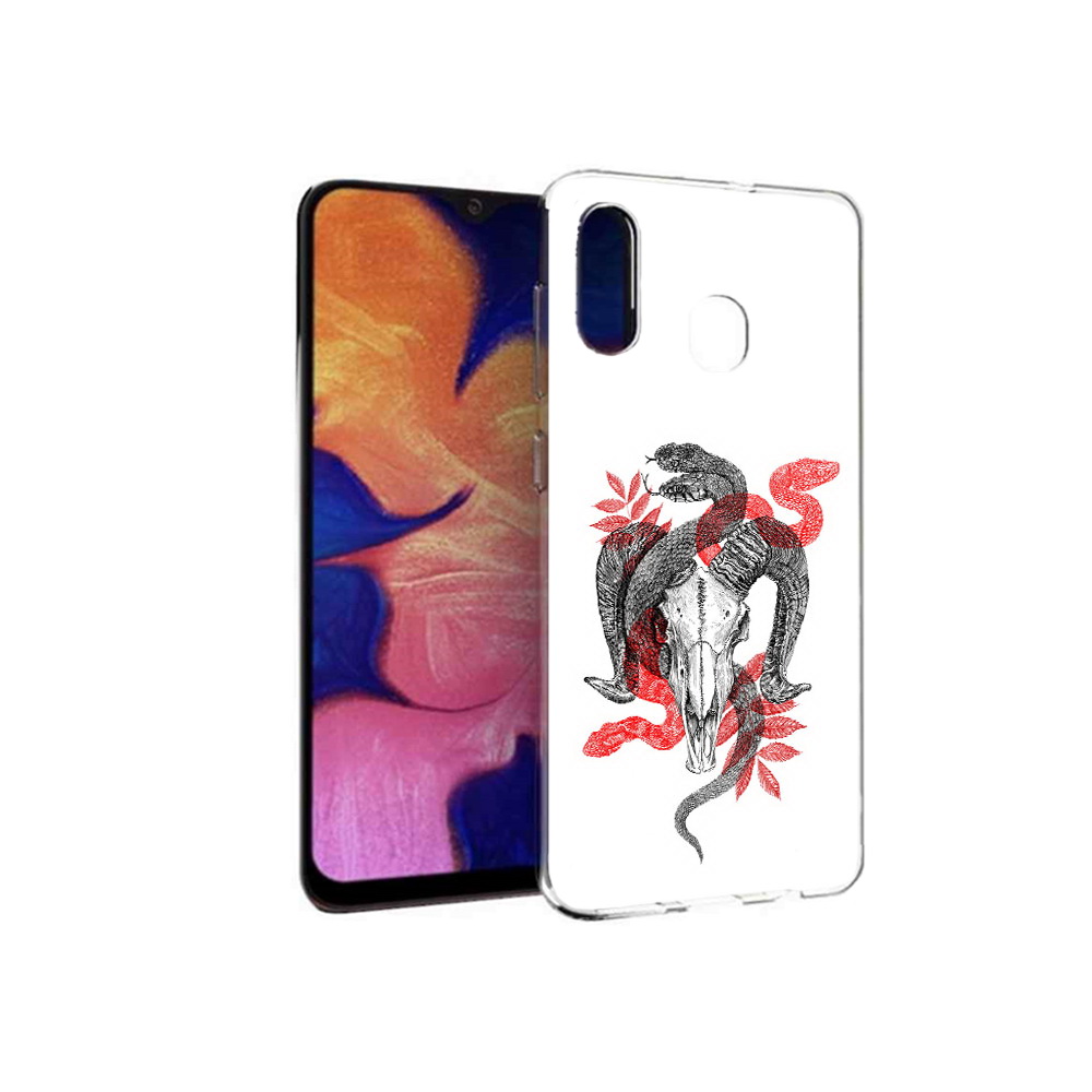 Чехол MyPads Tocco для Samsung Galaxy A30 змея в черепе рисунок (PT126700.499.365), Прозрачный, Tocco
Чехол MyPads Tocco для Samsung Galaxy A30 змея в черепе рисунок (PT126700.499.365), Прозрачный, Tocco