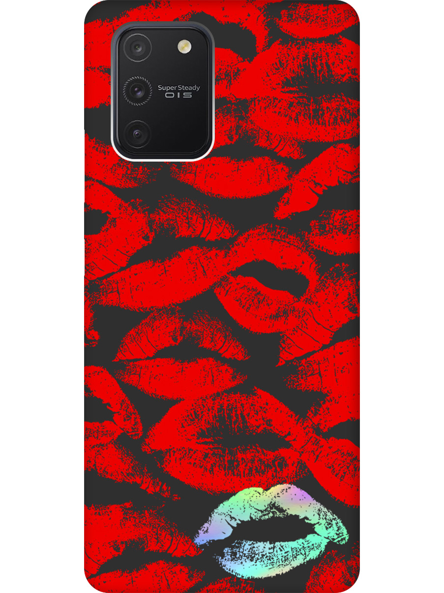 Силиконовый чехол на Samsung Galaxy S10 Lite с принтом матовый черный 860076, Черный;красный;серебристый, 722694791
Силиконовый чехол на Samsung Galaxy S10 Lite с принтом матовый черный 860076, Черный;красный;серебристый, 722694791