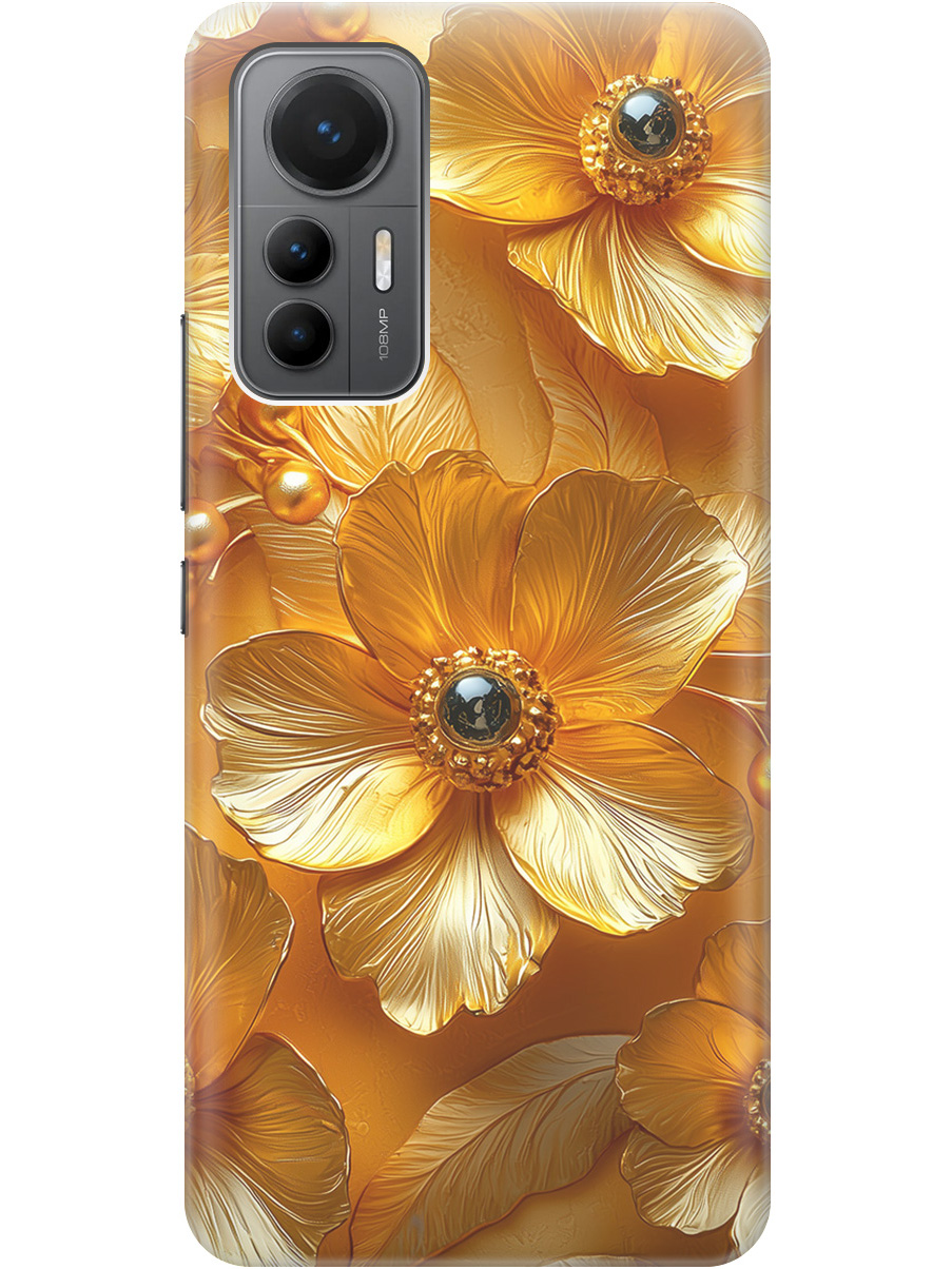 Силиконовый чехол на Xiaomi 12 Lite с принтом "Золотые цветы", Прозрачный;золотистый;черный, 740133323
Силиконовый чехол на Xiaomi 12 Lite с принтом "Золотые цветы", Прозрачный;золотистый;черный, 740133323