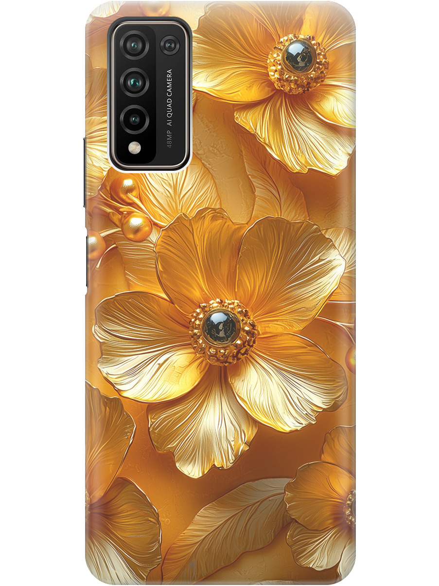 Силиконовый чехол на Honor 10x Lite с принтом "Золотые цветы", Прозрачный;золотистый;черный, 723565523
Силиконовый чехол на Honor 10x Lite с принтом "Золотые цветы", Прозрачный;золотистый;черный, 723565523