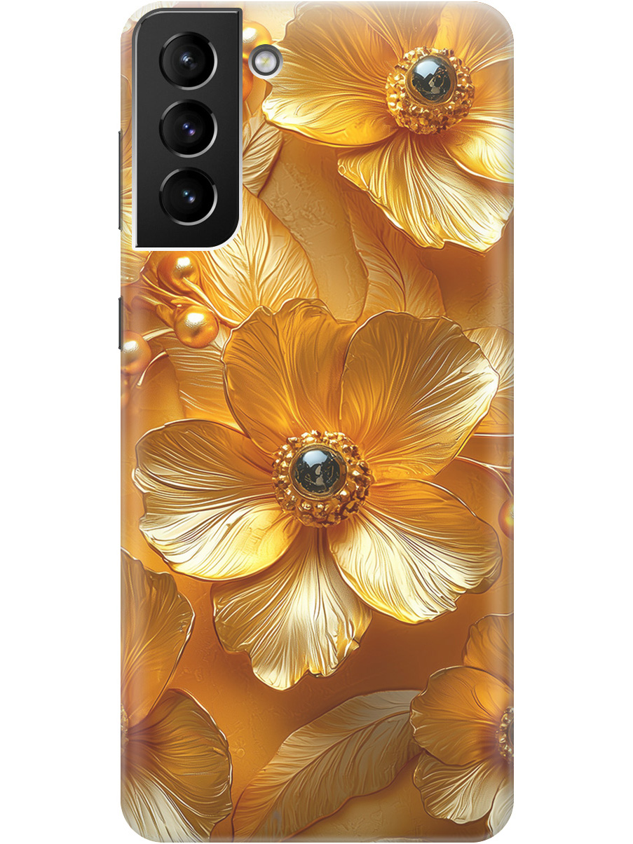 Силиконовый чехол на Samsung Galaxy S21+ с принтом "Золотые цветы", Прозрачный;золотистый;черный, 724127523
Силиконовый чехол на Samsung Galaxy S21+ с принтом "Золотые цветы", Прозрачный;золотистый;черный, 724127523