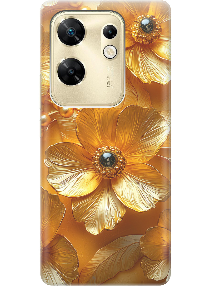 Силиконовый чехол на Infinix Zero 30 4G с принтом "Золотые цветы", Прозрачный;золотистый;черный, 778687923
Силиконовый чехол на Infinix Zero 30 4G с принтом "Золотые цветы", Прозрачный;золотистый;черный, 778687923
