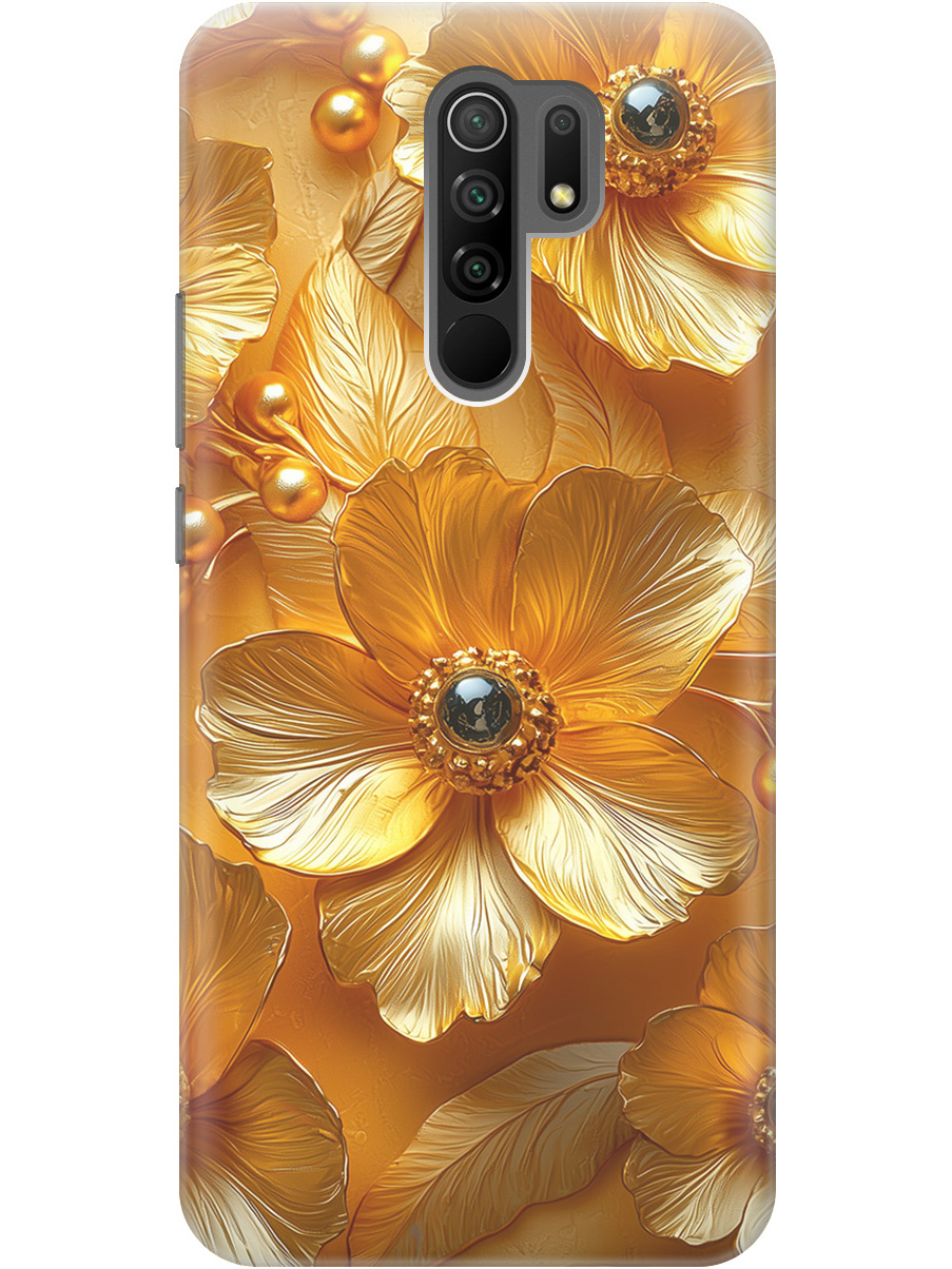Силиконовый чехол на Xiaomi Redmi 9 с принтом "Золотые цветы", Прозрачный;золотистый;черный, 723276723
Силиконовый чехол на Xiaomi Redmi 9 с принтом "Золотые цветы", Прозрачный;золотистый;черный, 723276723