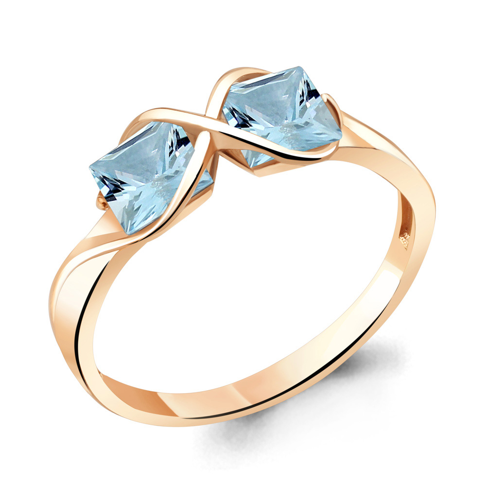Кольцо из красного золота с топазом Aquamarine Aquamarine 6926202_585_кз р, 6926202_585_кз
Кольцо из красного золота с топазом Aquamarine Aquamarine 6926202_585_кз р, 6926202_585_кз