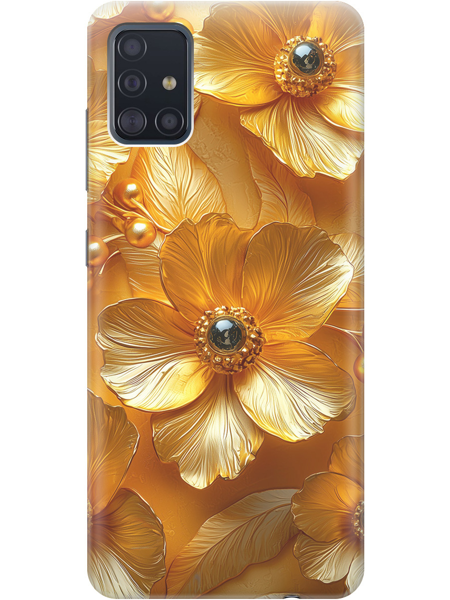 Силиконовый чехол на Samsung Galaxy A51 с принтом "Золотые цветы", Прозрачный;золотистый;черный, 722409123
Силиконовый чехол на Samsung Galaxy A51 с принтом "Золотые цветы", Прозрачный;золотистый;черный, 722409123
