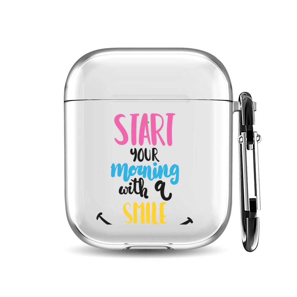 Силиконовый чехол для наушников Airpods 1/2 "Start your morning with a smile", AIPC-410-9A-1
Силиконовый чехол для наушников Airpods 1/2 "Start your morning with a smile", AIPC-410-9A-1