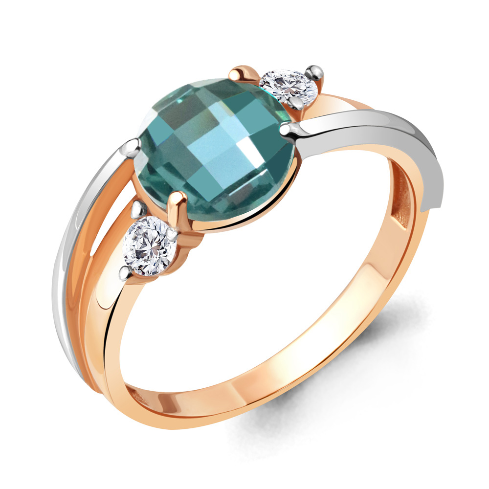 Кольцо из серебра с фианитом Aquamarine Aquamarine 6921488А_925_з р, 6921488А_925_з
Кольцо из серебра с фианитом Aquamarine Aquamarine 6921488А_925_з р, 6921488А_925_з