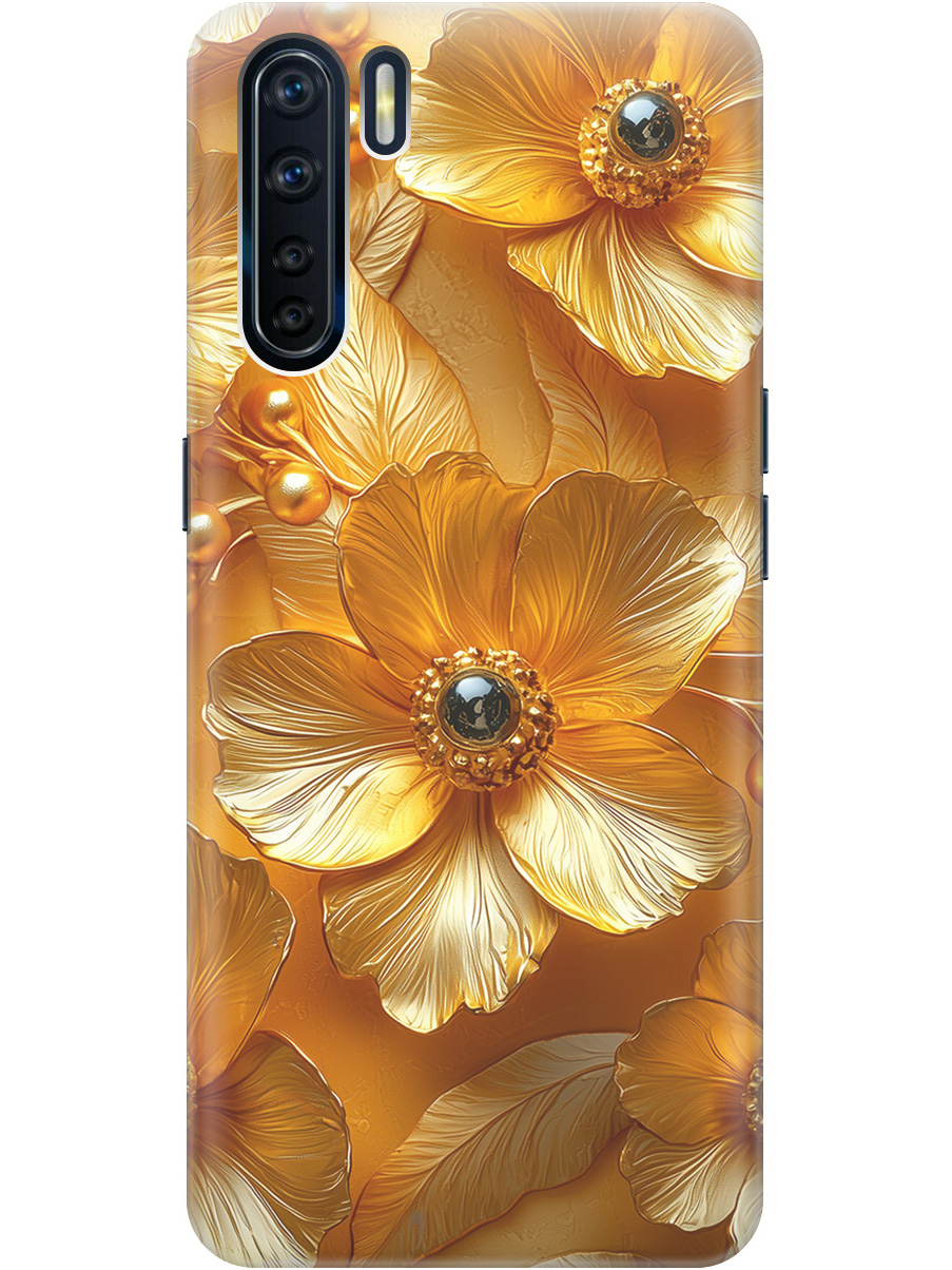 Силиконовый чехол на OPPO A91 / Reno3 с принтом "Золотые цветы", Прозрачный;золотистый;черный, 726148823
Силиконовый чехол на OPPO A91 / Reno3 с принтом "Золотые цветы", Прозрачный;золотистый;черный, 726148823