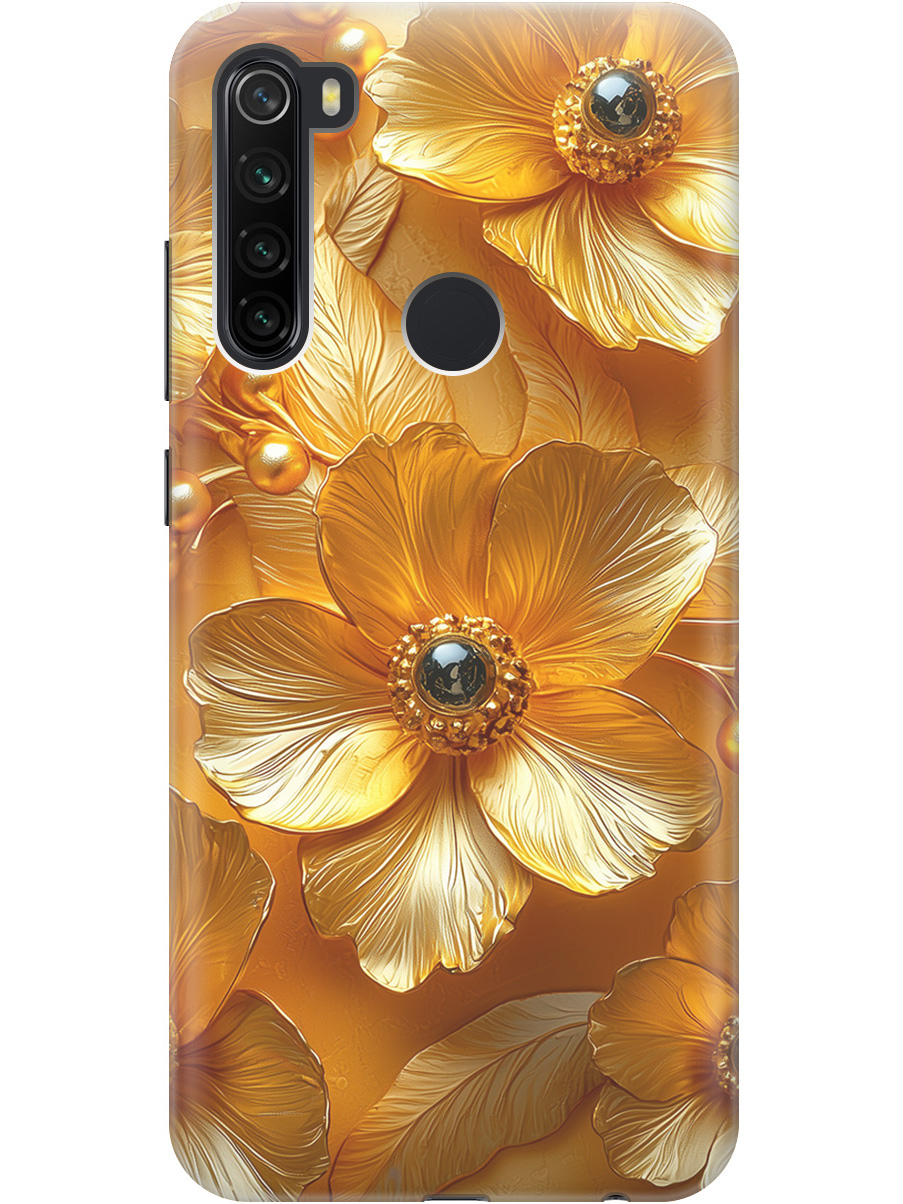 Силиконовый чехол на Xiaomi Redmi Note 8T с принтом "Золотые цветы", Прозрачный;золотистый;черный, 722349023
Силиконовый чехол на Xiaomi Redmi Note 8T с принтом "Золотые цветы", Прозрачный;золотистый;черный, 722349023