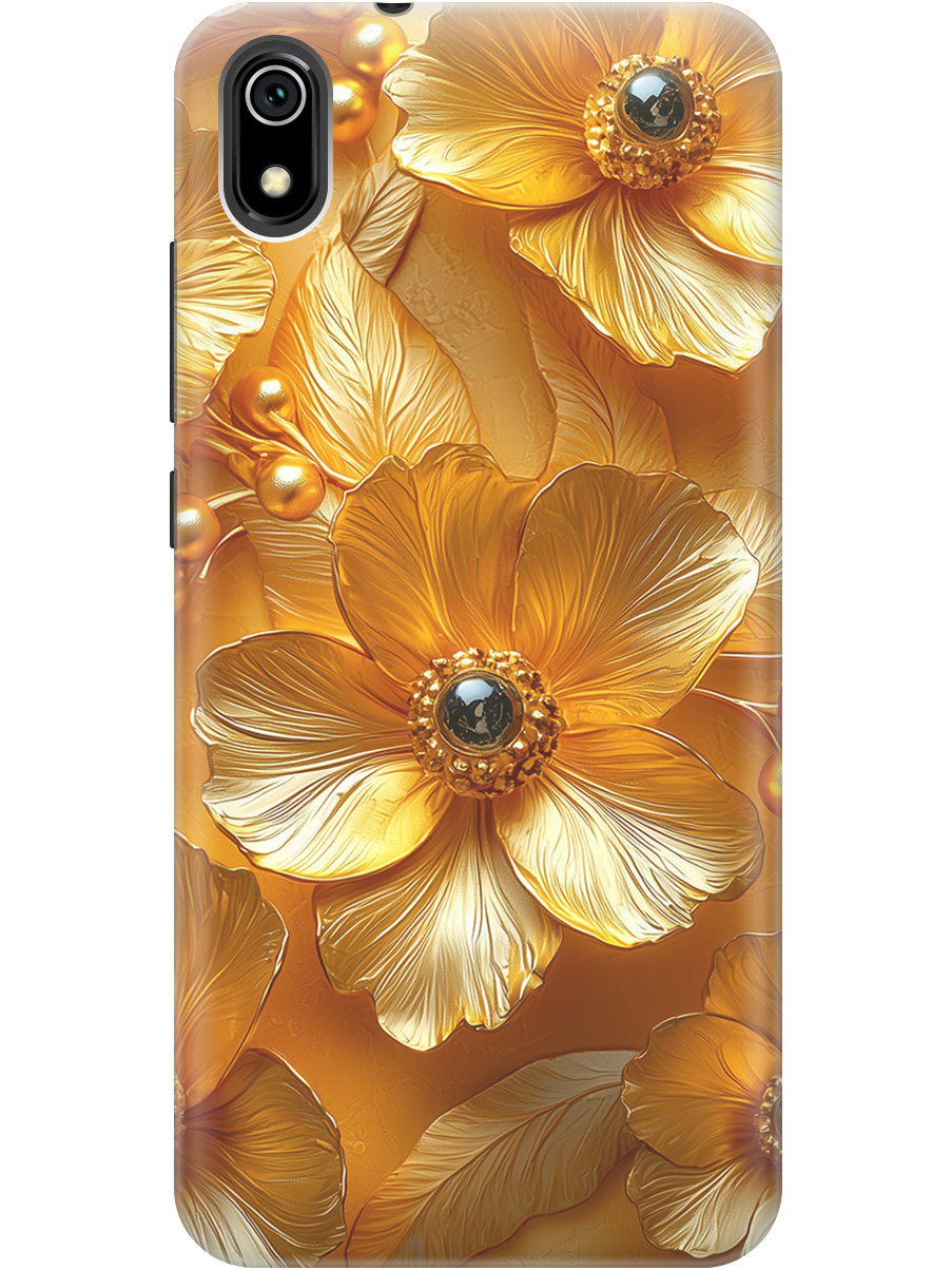 Силиконовый чехол на Xiaomi Redmi 7A с принтом "Золотые цветы", Прозрачный;золотистый;черный, 721424823
Силиконовый чехол на Xiaomi Redmi 7A с принтом "Золотые цветы", Прозрачный;золотистый;черный, 721424823