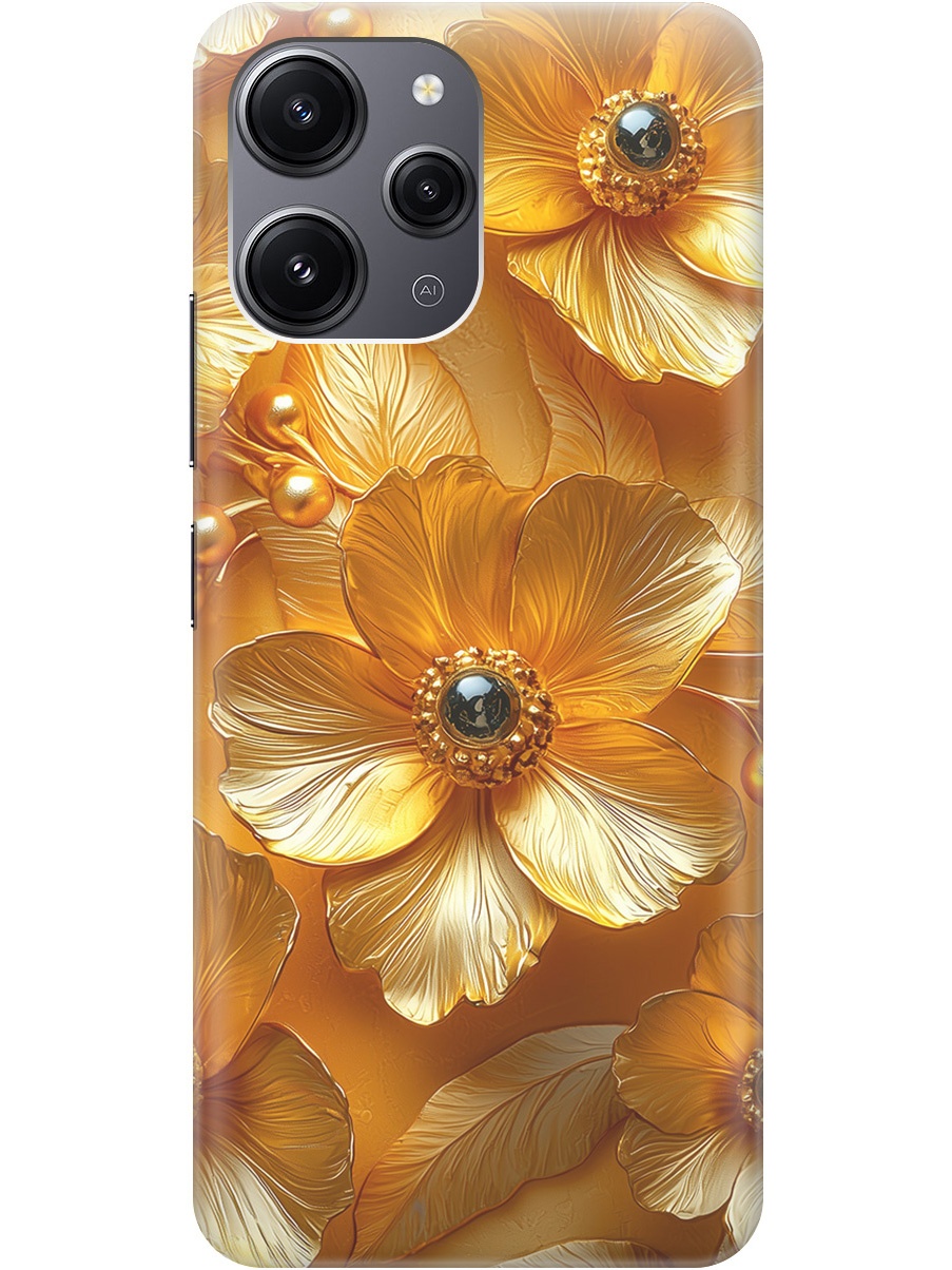 Силиконовый чехол на Xiaomi Redmi 12 с принтом "Золотые цветы", Прозрачный;золотистый;черный, 772621723
Силиконовый чехол на Xiaomi Redmi 12 с принтом "Золотые цветы", Прозрачный;золотистый;черный, 772621723