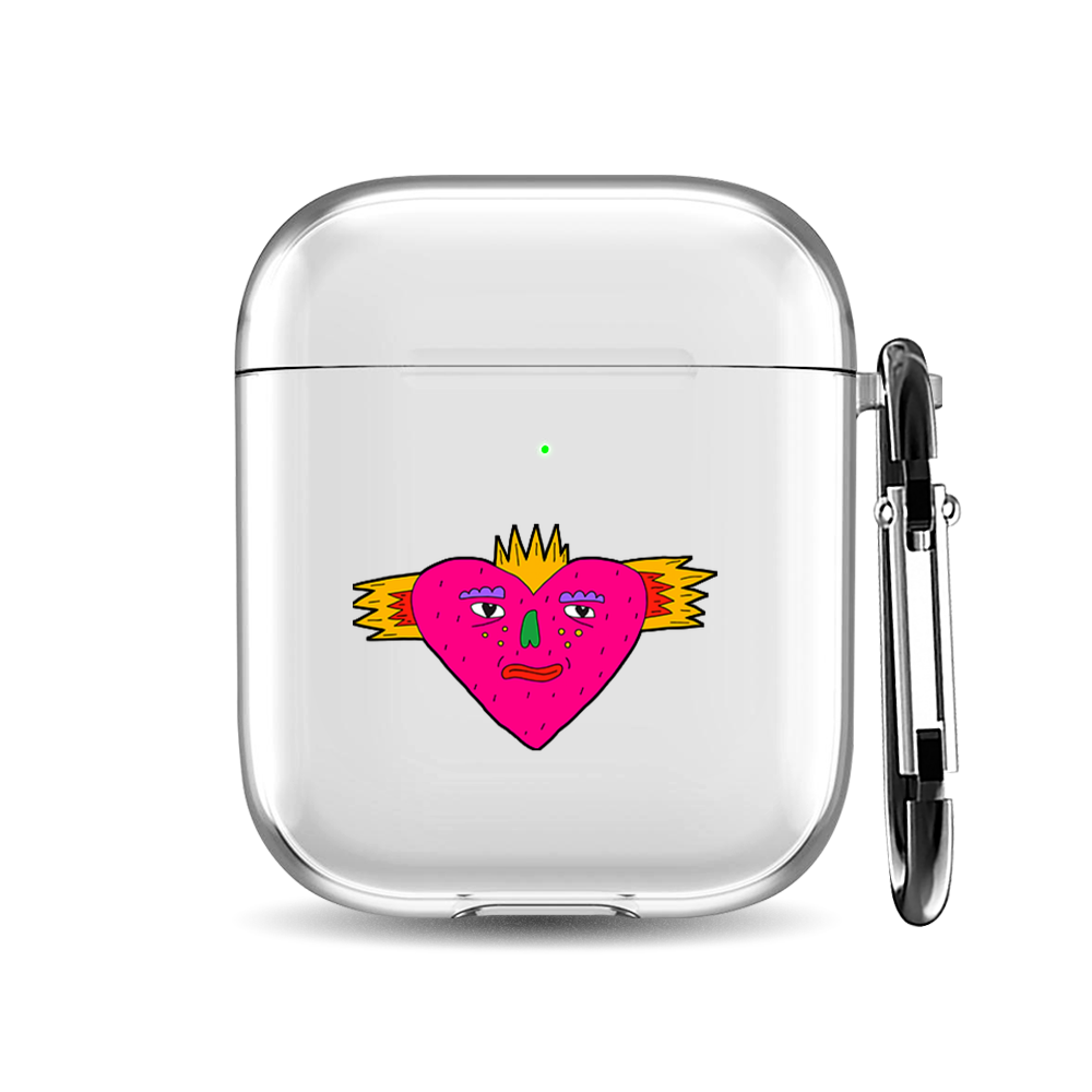 Силиконовый чехол для наушников Airpods 1/2 "Распаленное сердце", AIPC-410-9A-1
Силиконовый чехол для наушников Airpods 1/2 "Распаленное сердце", AIPC-410-9A-1