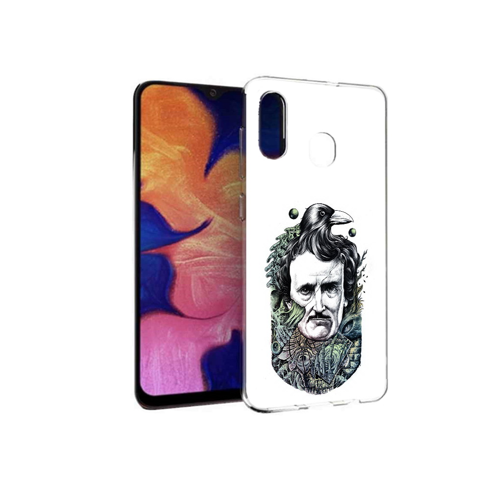 Чехол MyPads Tocco для Samsung Galaxy A30 Эдгар Аллан с вороном (PT126700.499.203), Прозрачный, Tocco
Чехол MyPads Tocco для Samsung Galaxy A30 Эдгар Аллан с вороном (PT126700.499.203), Прозрачный, Tocco