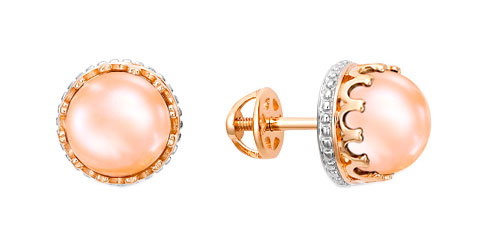Серьги-пусеты женские De Fleur 32534.1A3 из красного золота, культивированный жемчуг, 32534.1A3
Серьги-пусеты женские De Fleur 32534.1A3 из красного золота, культивированный жемчуг, 32534.1A3
