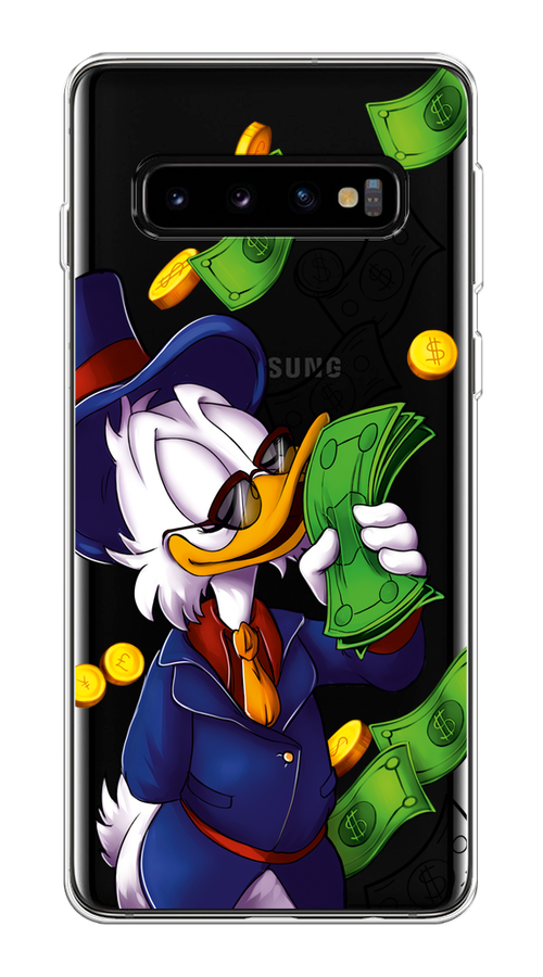 Чехол на Samsung Galaxy S10 Plus "Scrooge McDuck with Money", Синий;зеленый;белый, 27150-6
Чехол на Samsung Galaxy S10 Plus "Scrooge McDuck with Money", Синий;зеленый;белый, 27150-6
