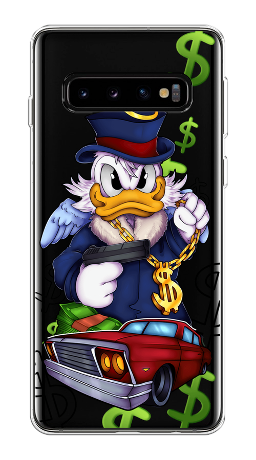 Чехол на Samsung Galaxy S10 Plus "Scrooge McDuck with a Gold Chain", Красный;синий;белый, 27150-6
Чехол на Samsung Galaxy S10 Plus "Scrooge McDuck with a Gold Chain", Красный;синий;белый, 27150-6